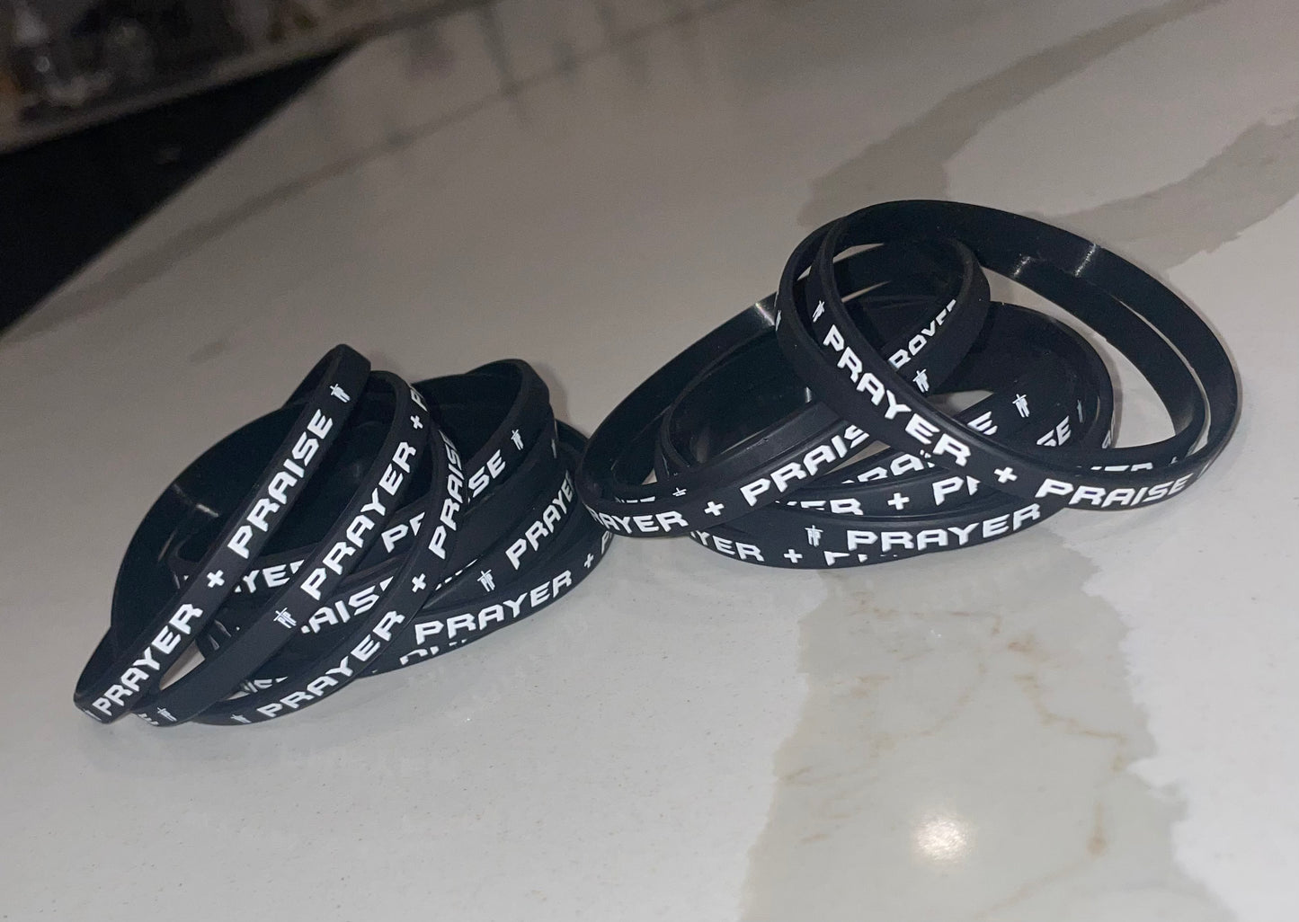PRAYER+PRAISE ATHLETIC WRISTBAND