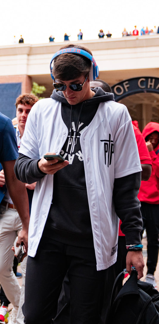 PRAYER+PRAISE BASEBALL JERSEY