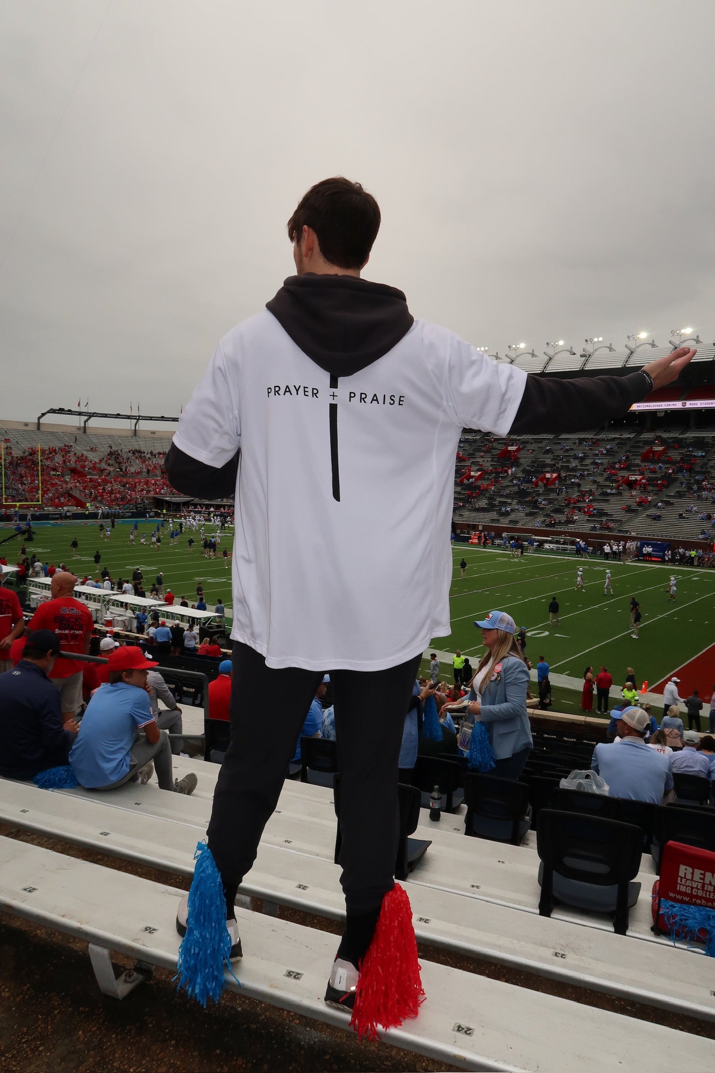 PRAYER+PRAISE BASEBALL JERSEY