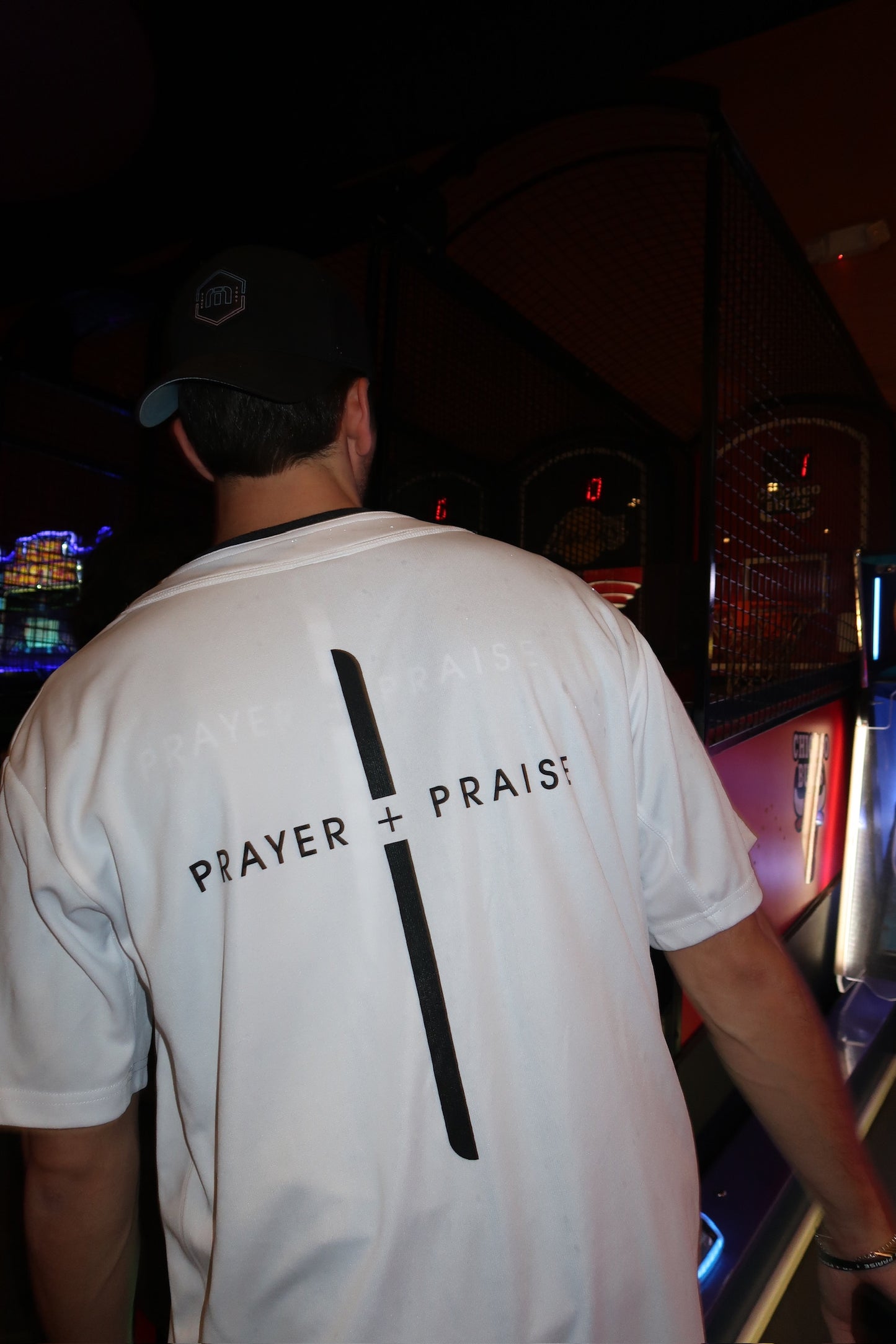 PRAYER+PRAISE BASEBALL JERSEY